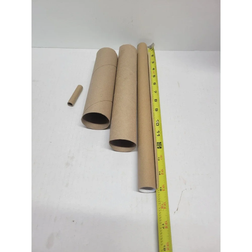 60pc Bulk Lot Assorted‎ Cardboard Tubes Kraft Paper Cores Crafting